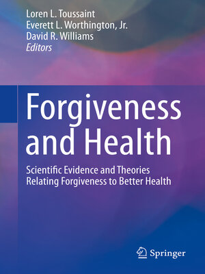 cover image of Forgiveness and Health
